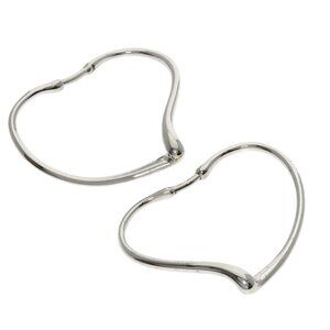 TIFFANY Silver Heart Earrings